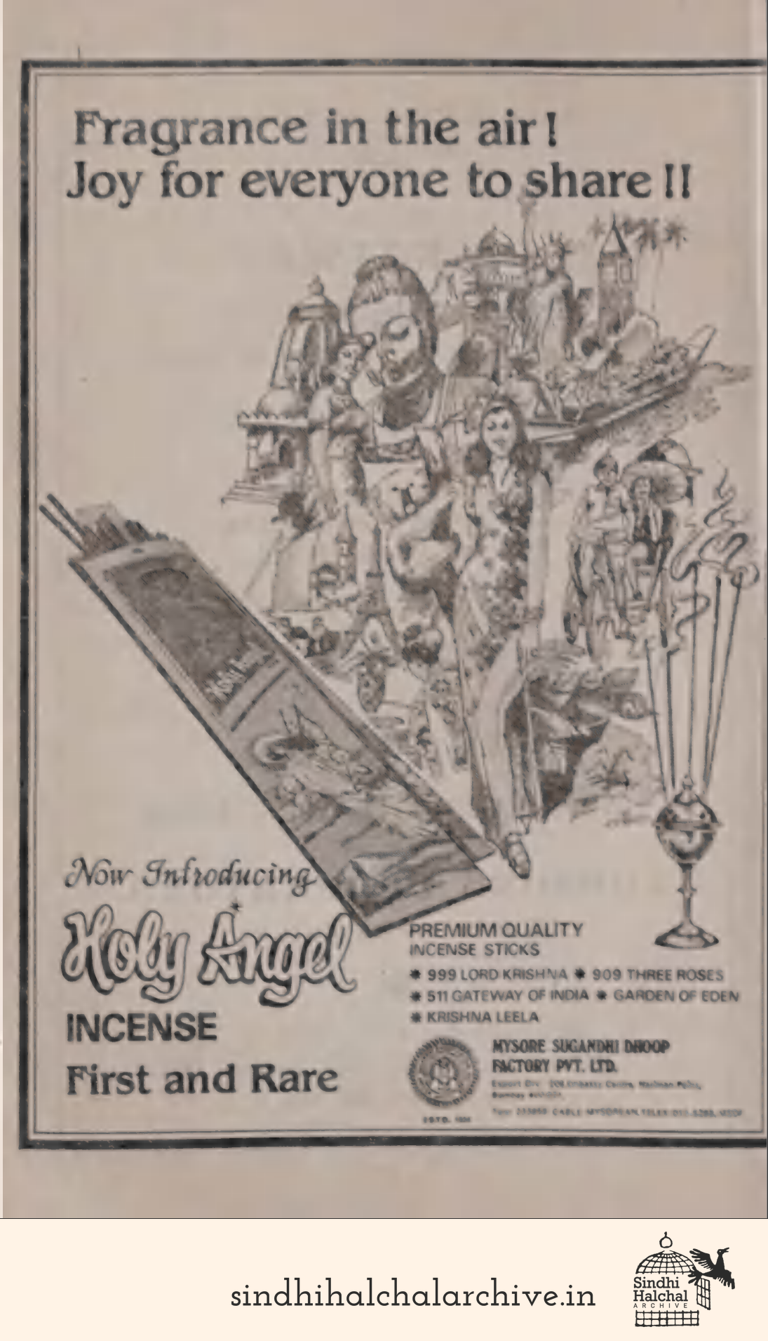 Image of AD Holy Angel Incense